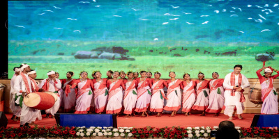 Jhumur Dance performance by the Group of Sajan Nayak